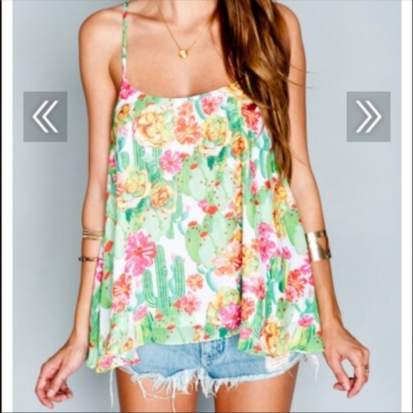 Show Me Your Mumu Carson Watercolor Cactus Cooler - Picture 2 of 5